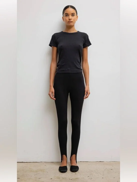 Leset Rio Stirrup Pant Black Sz M - Picture 6 of 12